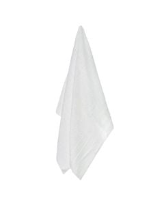 Face towel, 100% cotton, white, 500 gr/m², 50x90 cm