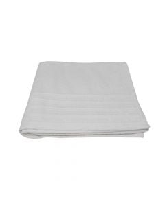 Shower towel, 100% cotton, white, 500 gr/m², 70x140 cm