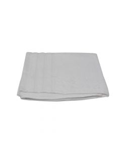 Face towel, 100% cotton, white, 600 gr/m², 50x90 cm