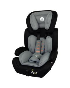 Car seat Ares grey 47.5x43x65 cm, 9-36 kg capacity, grey color