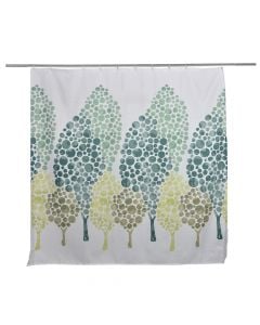 Polyester, 180xH180 cm, shower curtain