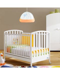 Baby bed lamp-shade, GIULIO, 100% cotton, filling 100% polyester, orange