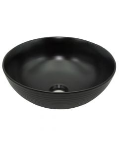 Washbasin 38.5x38.5xH14.5 cm - matt black