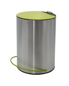 Green, 5 lt toilete bin, Dia.20.5xH31.5 cm