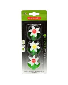 NARCISSUS Wall mounted, multycolored plastic Hook