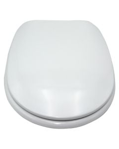 PASSEPARTOUT duroplast whie toilete seat 44.8x36 cm