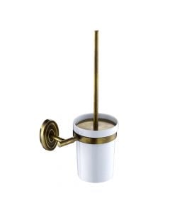 CAMEO metal toilete brush 14x11.5x H42 cm