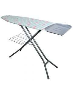 Tavolinë hekurosje portative, COLOMBO, TURBO VAPOR, alumin, 120x40x95 cm