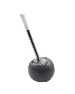 Grey cearmicToilete brush, 12x12 cm