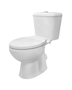 WC, ROYAL, ground mounted, porcelai, white, P-trap, 66.5x35.7x72.5 cm