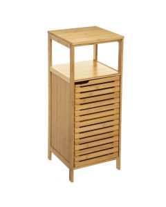 Bamboo side cabinet, 30x30x78.5 cm