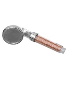 Shower head with microballs, 7.9x20x H7.5 cm