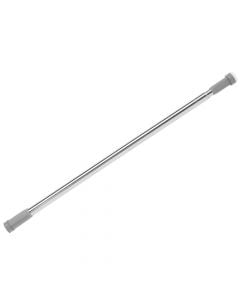 Stainless steel straight shower curtain rod. 70x120 cm, Dia. 2.2 cm