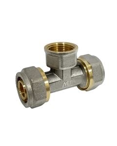 26x1"x26, brass female tee