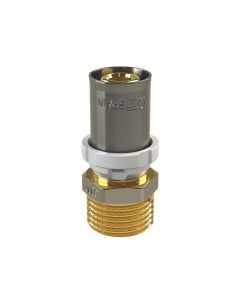 Rakorderi për multistrat, DN 16x3/4", M, bronz