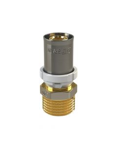 DN 20x3/4" straight male coupling