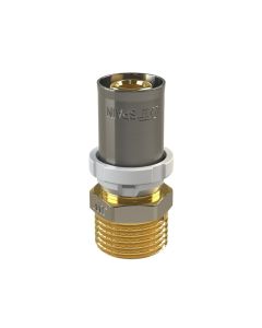 DN 20x3/4" straight male coupling