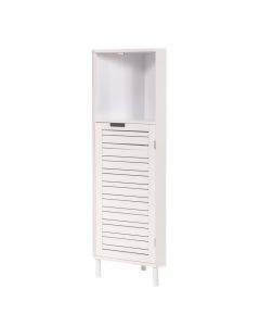 Corner cabinet, Miami, mdf, white, 30x30x118 cm