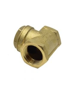 Brass swing check valve 1"