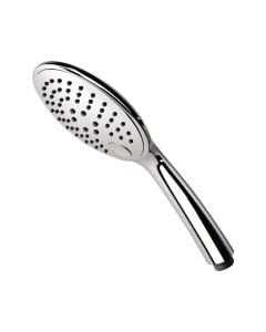 Shower head, ABS, 4 function, with button