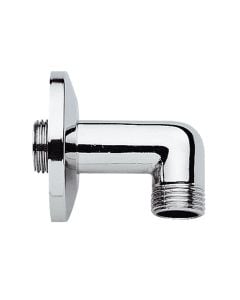 Elbow rail, 1/2", brass