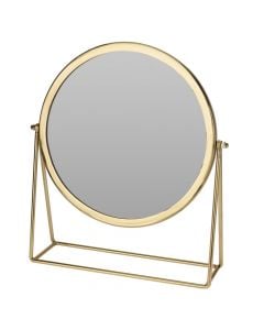 Pasqyrë, metal, floriri, 33x9xH38 cm