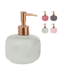 Liquid soap holder, Romance, ceramic, assorted, 18 cm