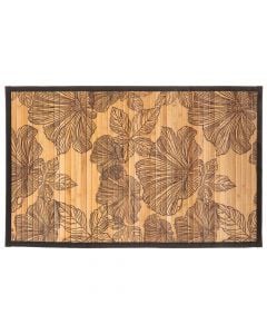 Bath mat, Blackflora, bamboo, colorful, 50x80 cm