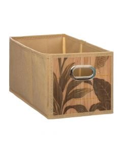 Kuti magazinimi, pp/bambu, të ndryshme, 15x31xH14.5 cm