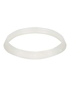 Conical gasket set for pipe, 10 pcs, rubber, white, Ø50