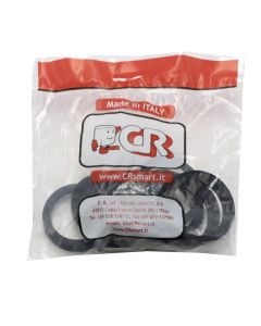 Set of conical gaskets, 10 pcs, conical, black