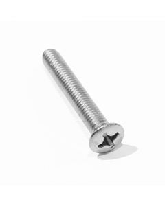 Stainless steel screws, for siphon pipes, stainless steel, gray, 6x40mm