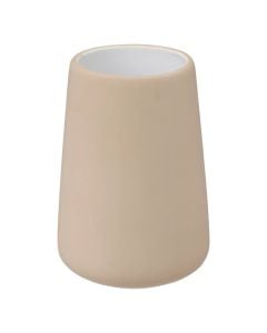 Mbajtëse furçe dhëmbësh, Colorama, qeramikë, bezhë, 8.5xH12 cm