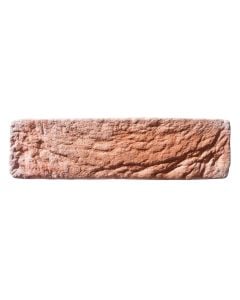 Pllakë veshje dekorative, Sardinia Marrone, beton,  kafe,  21x2xH6.5 cm(1 kuti=0.5 m2)