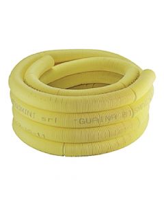 Flexible protective pipe, for multilayer gas pipe, plastic, yellow, 30mmx 25m