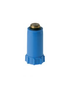 Hydraulic test plug, plastic, blue, 1/2''