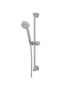 Salisent + shower head, Hydra, with registration, ABS/stainless steel, silver, 22x8.5xH63cm