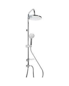 Shower head set + sliding pipe + flexible pipe, Horizon, 22.5x106x49 cm
