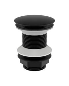 Piletë lavamani, pa tepërderdhës, Abs, e zezë, 1/1/4''