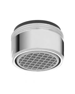 Faucet filter, Eco, metal/abs, silver, M -24 mm