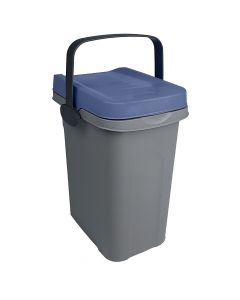 Waste bin, Eco System, 7 lt, with handle, plastic, 23x19xH31 cm