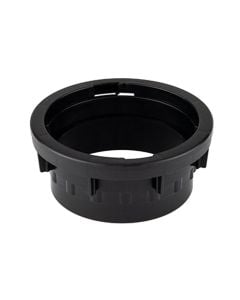 Zgjatues për suport nivelimi,  Arkimede, me rregjister, PP, e zezë, 25 mm