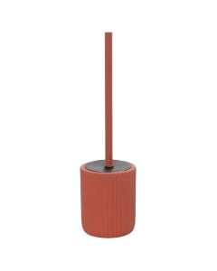 Furçe tualeti me mbajtëse ''Color'' në material qeramik ngjyrë e kuqe. Përmasat, H : 39.5 cm, Ø : 10.8 cm