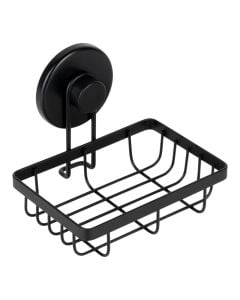 Saop dish, metal, black, 13.4x11.5xH11.5 cm