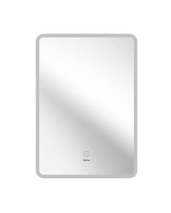 Rectangular mirror with LED lighting, PVC structure, 50x150 cm