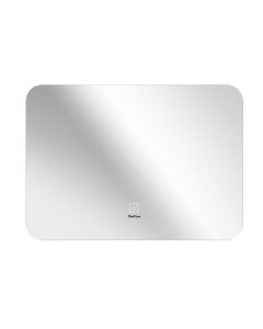 Rectangular mirror with LED lighting, PVC structure, 70x100 cm