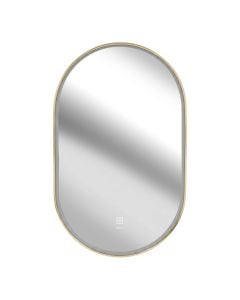 Mirror with LED lighting, PVC structure, 50x80 cm