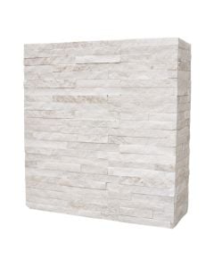 Pllakë veshje dekorative, gur natyral, bezhë, 36x10 cm (1 kuti= 0.432 m2)