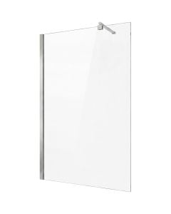 Kabinë dushi, profile inoks, krom, xham 8mm, 90xH200 cm