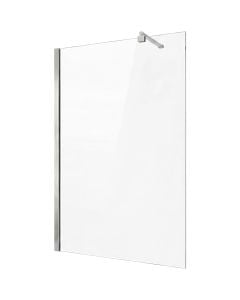 Kabinë dushi, profile inoks, krom, xham 8mm, 100xH200 cm